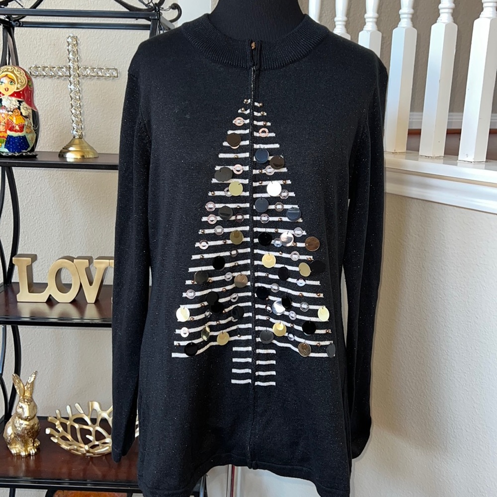 Berek women’s zip up top size large